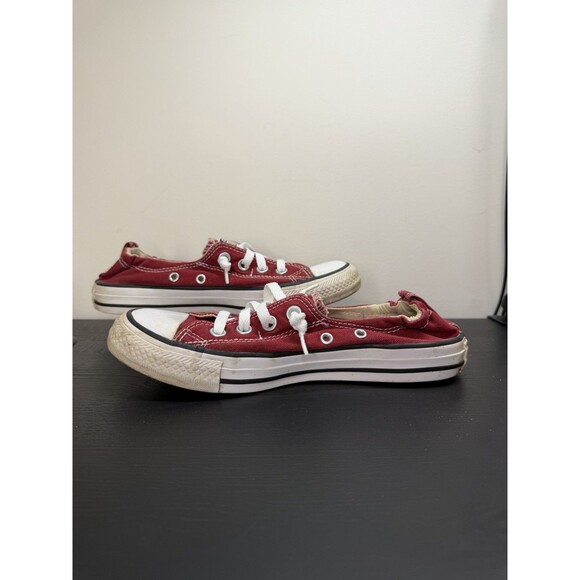 Converse Chuck Taylor All Star Shoreline slip-on sneakers Women’s 7.5 Maroon - Picture 5 of 16